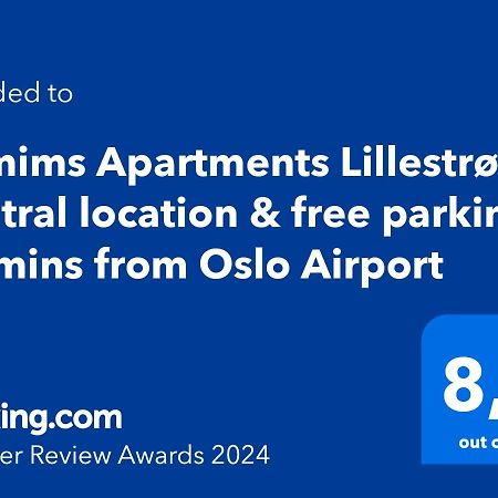 Demims Apartments Lillestrom - Central Location & Parking Экстерьер фото