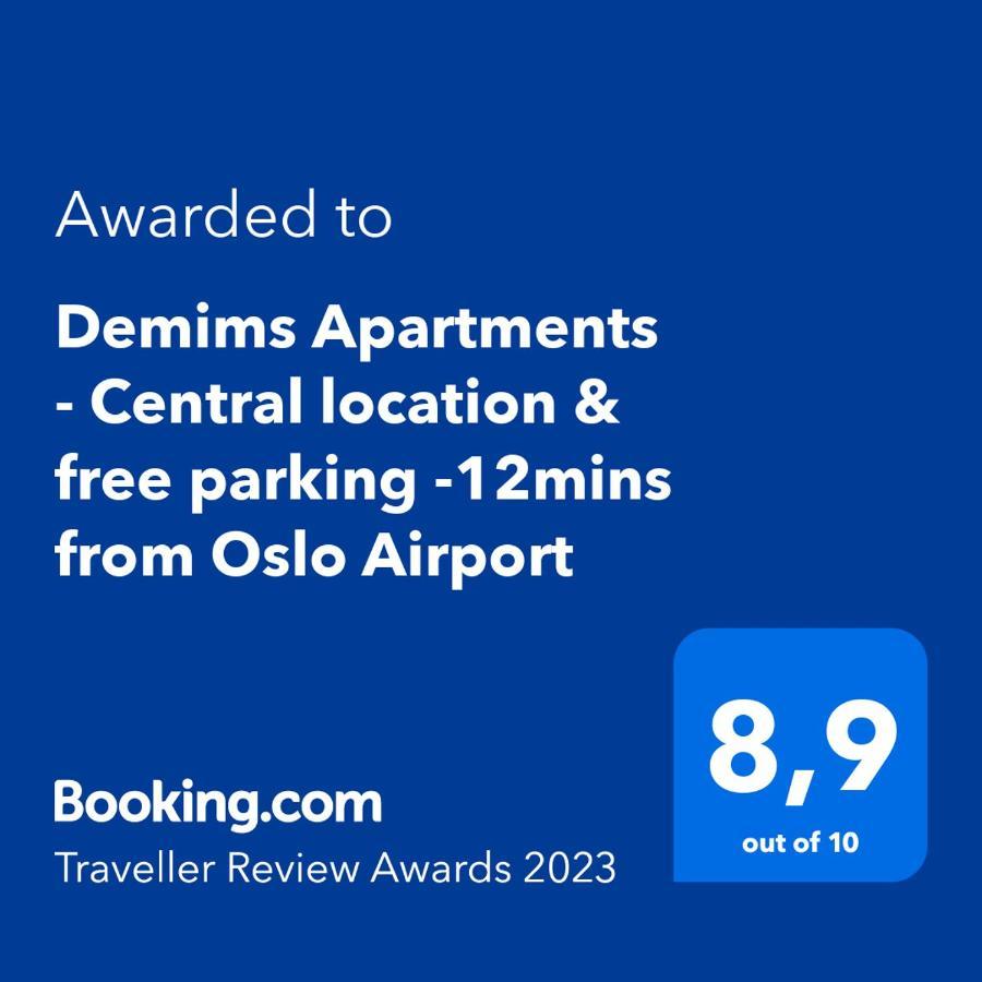Demims Apartments Lillestrom - Central Location & Parking Экстерьер фото