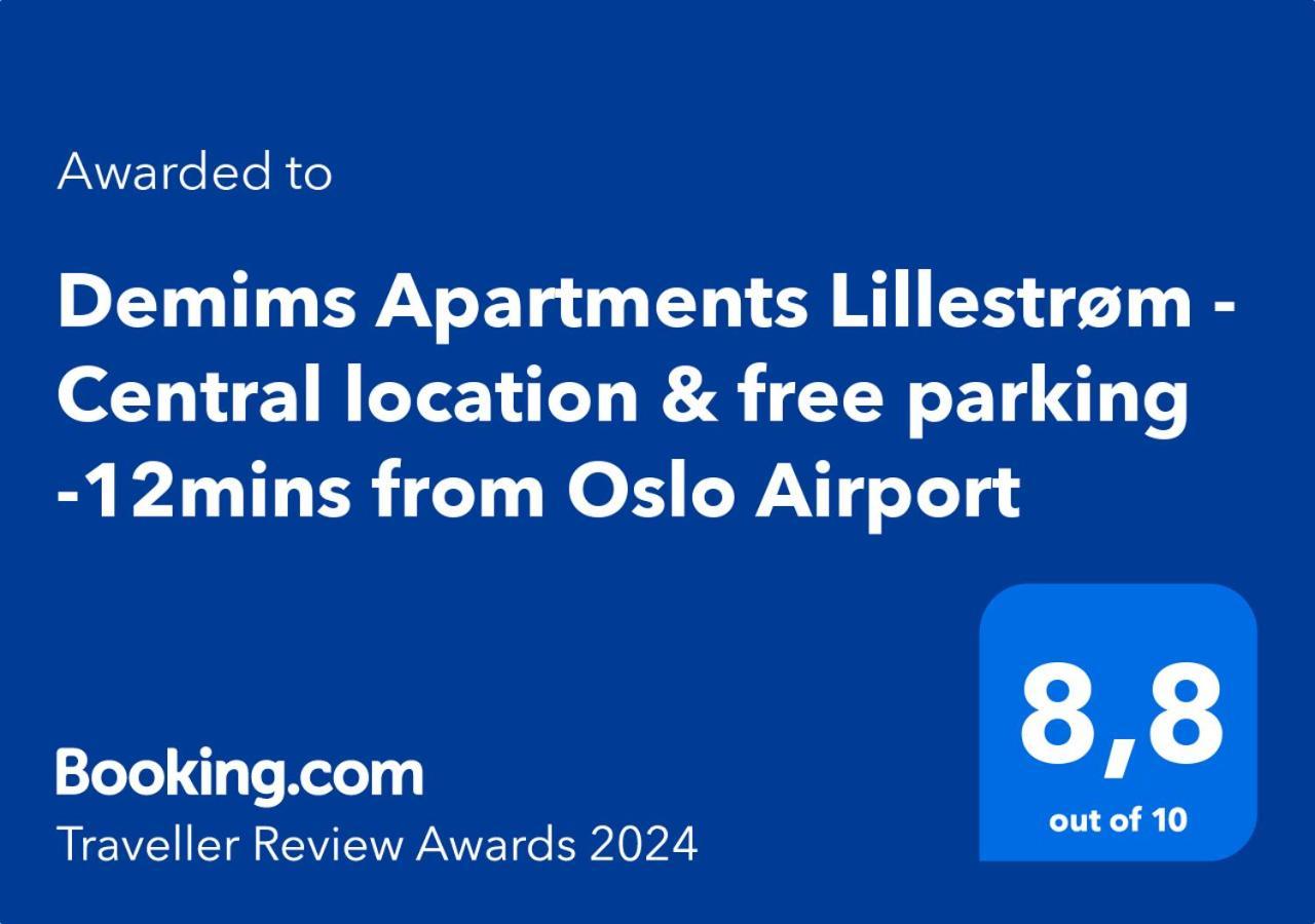 Demims Apartments Lillestrom - Central Location & Parking Экстерьер фото